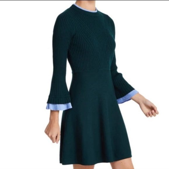 Nordstrom 1901 Fit and Flare Sweater Dress - Picture 3 of 14